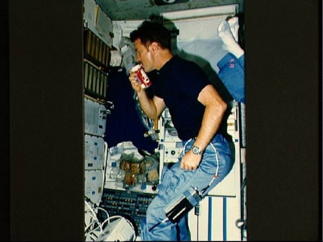 Coke In Space