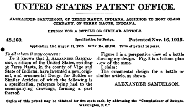 Registered in the US patent office.