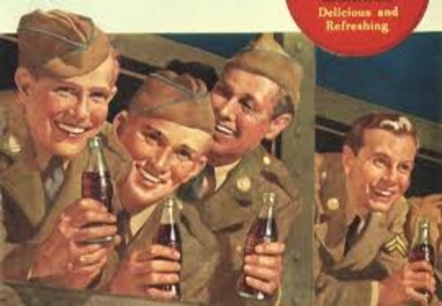 Coca- Cola gows to War