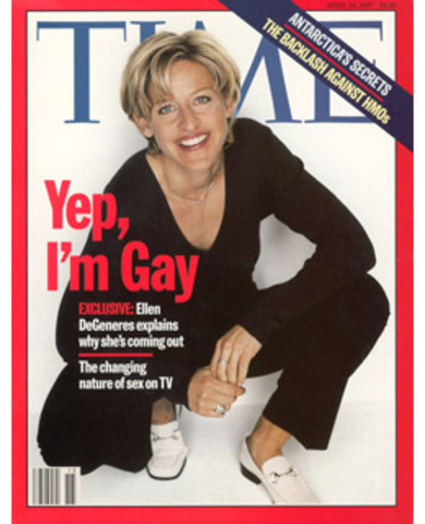 Ellen DeGeneres Comes "Out"