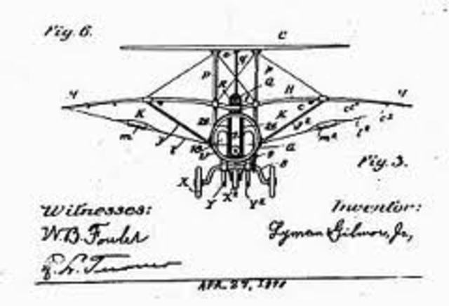 Leonardo Da Vinci theoried drawings of the first airplanes
