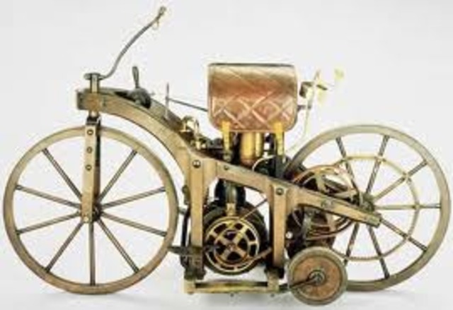 First Motorcycle Invented