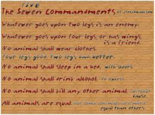 The making of the commandments