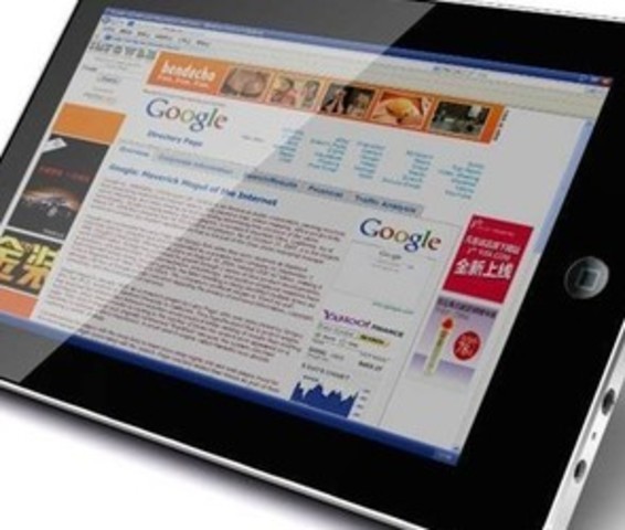 THE FIRST IPAD ANNOUNCED