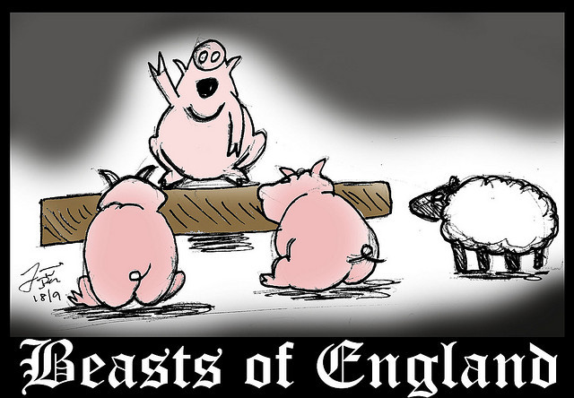 They sing Beasts Of England