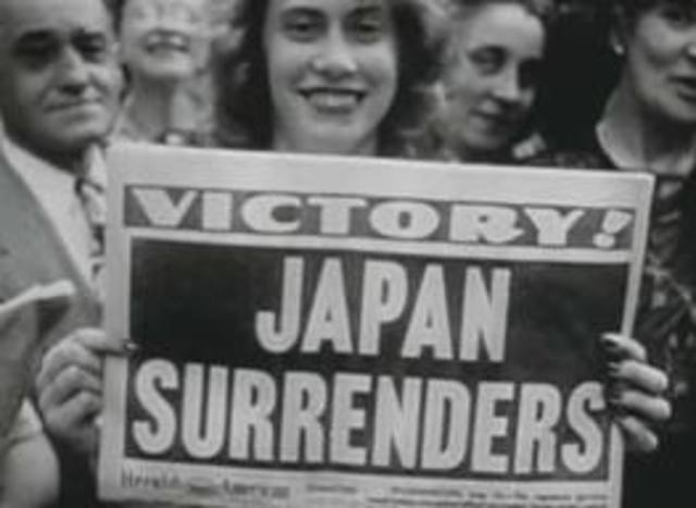 World War 2 ends in Japan.