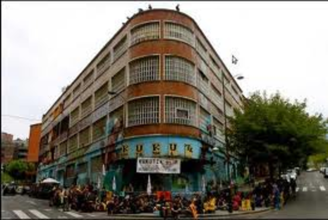 Desalojo del Gaztetxo Kukutza