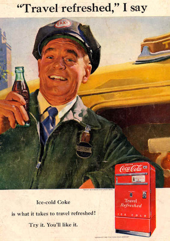 The first magazine ads for Coca Cola appear in national consumer publications.