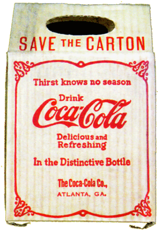 Coca Cola introduces the 6 pack