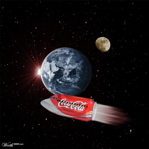 Coke in Space