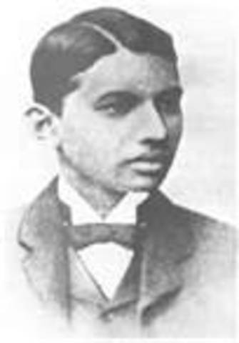 Gandhi Leaves for England