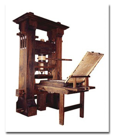 The Gutenburg Printing Press