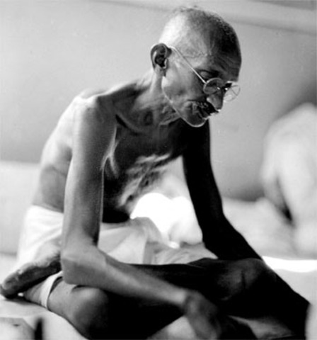 Gandhi's First Fast