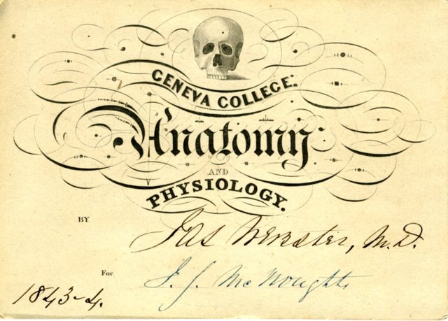 elizabeth Blackwell gets a degree.