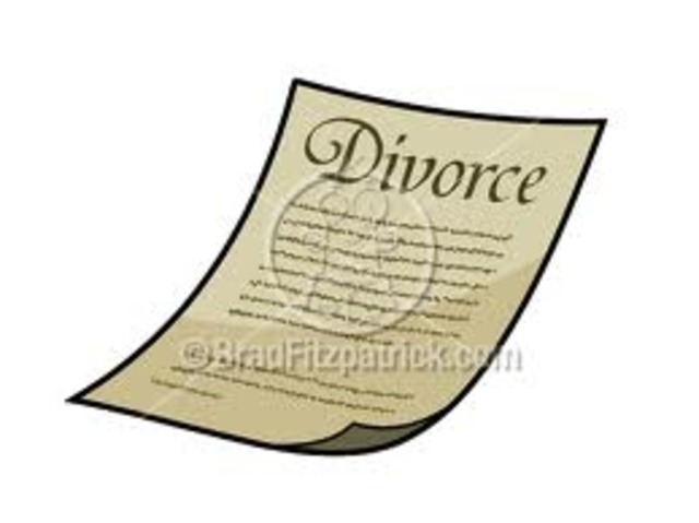 Divorce (this made him hate judges and lawyers)
