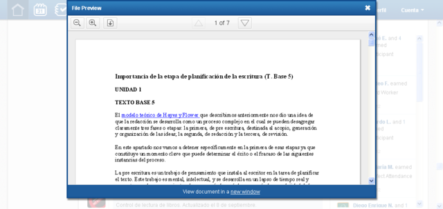 Importancia de la etapa de planificación de la escritura