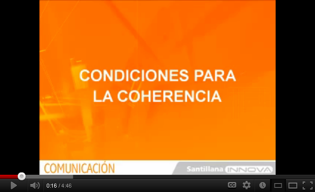 Coherencia en el texto