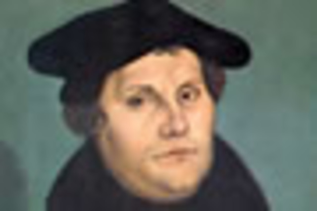 Martin Luther was born