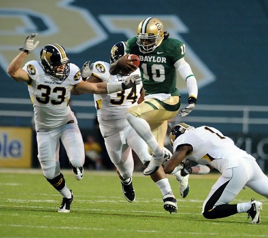 Freshmen year at Baylor