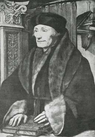 Desiderius Erasmus writes The Praise of Folly