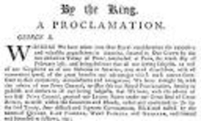 The Proclamation of 1763
