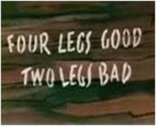 Two Legs are Enimies