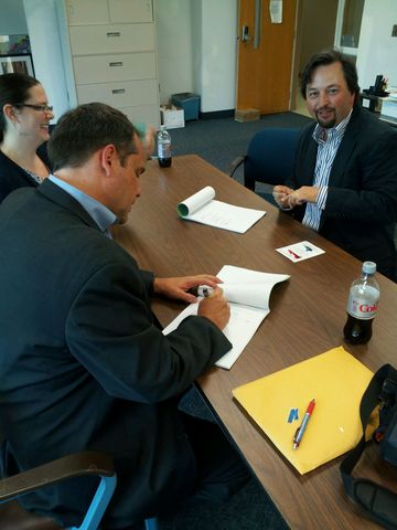 Planning Consultants Sign Contract