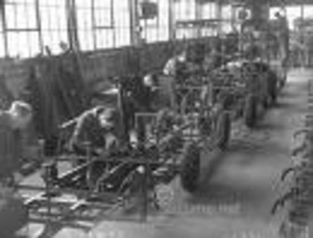 first production line by henry ford