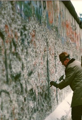 The fall of the Berlin Wall