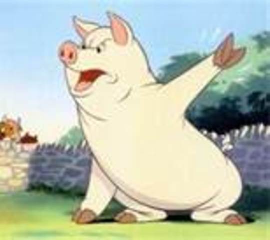 snow ball and a book