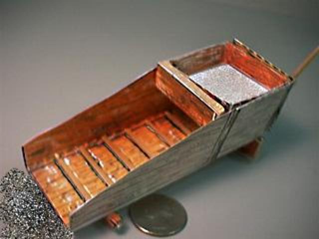 First gold rocker is used.