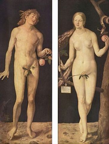 Albrecht Durer ("Adam and Eve")