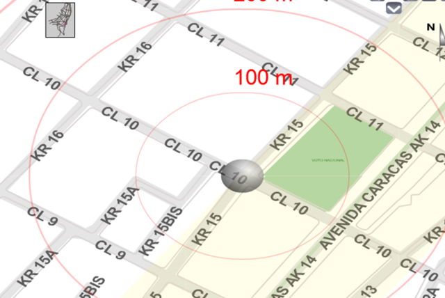 Ubicacion e inicio de la construccion