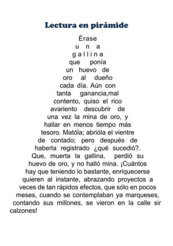 Actividad: Ejercicio de lectura