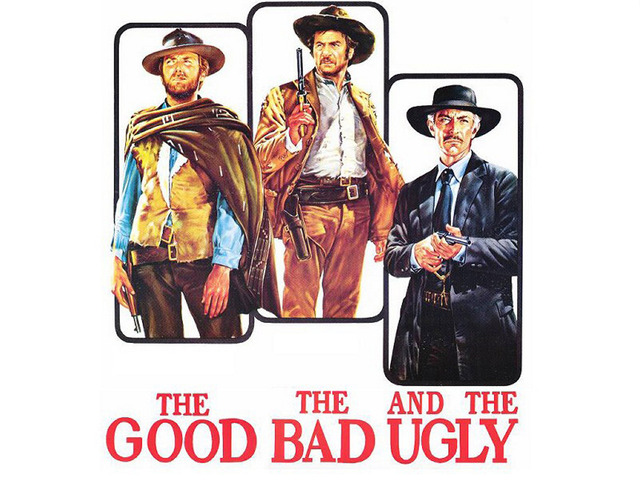 Sergio Leone diretto "The Good, The Bad, and The Ugly", "Il buono, il brutto e il cattivo".