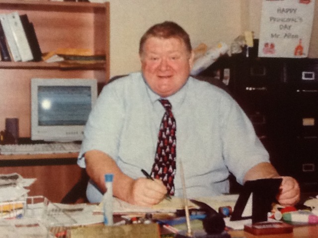 First lay principal, James M. Allen.