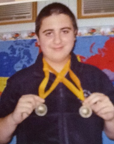 Joshua Kumi competes in State Geography Bee