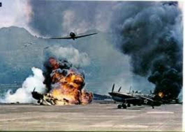 Estatu Batuak gerran sartu ziren (Pearl Harbor).