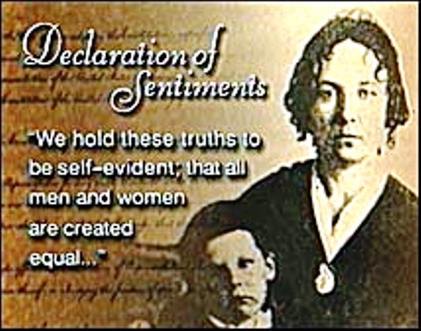 The Declaration of Sentiments
