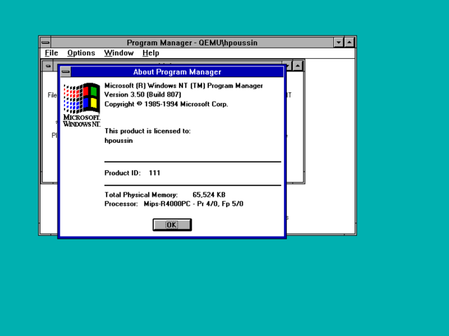 Windows NT 3.5 Launched