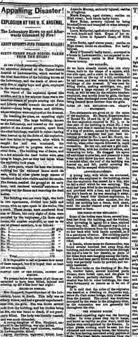 First newspaper published