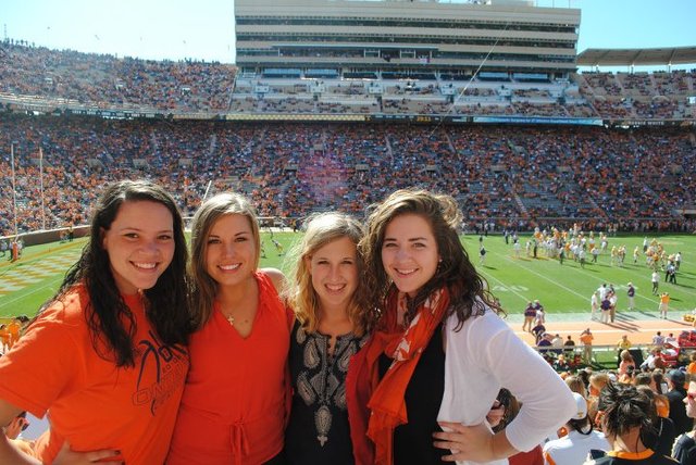 Started attending the University of Tennessee