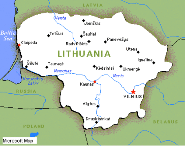 Treaty with Lithuania,Russia.