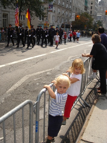 The German-American parade in New York City.