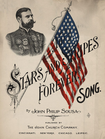 Sousa composes Stars and Stripes Forever
