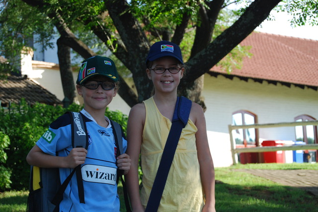 My first day of school at AISJ.