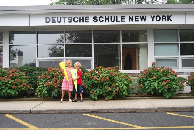 My first day at the German School of New York.