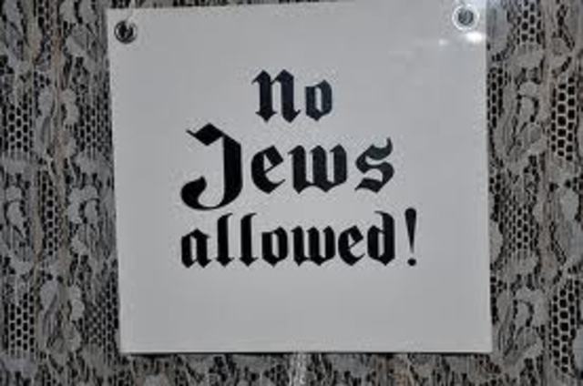 No Jews allowed in the military