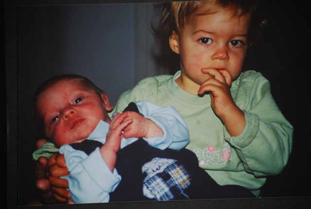 My brother Enno was born.