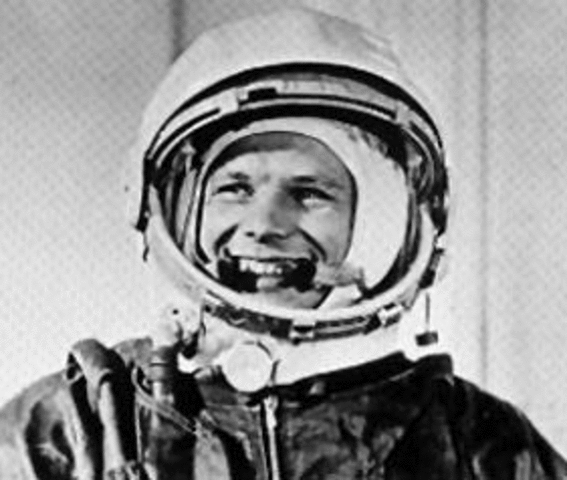 First human to enter space